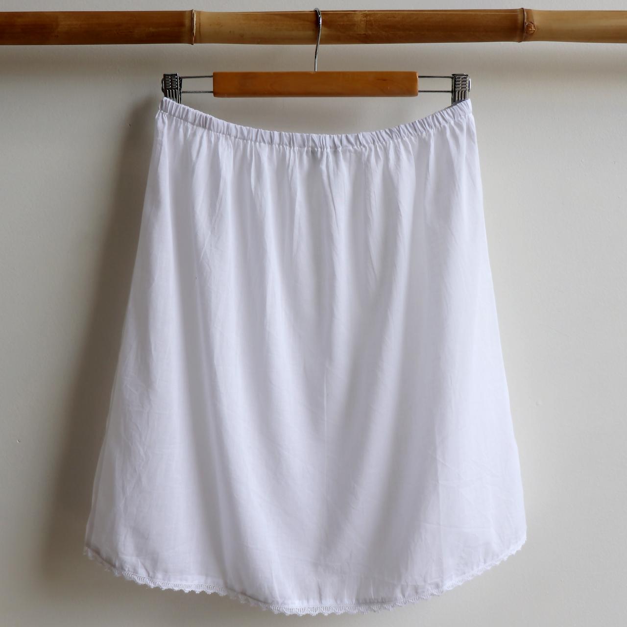 Cute cotton panty up hawt petticoat